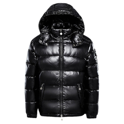 Drune | Damen Wattierte Pufferjacke mit Kapuze und Reißverschluss