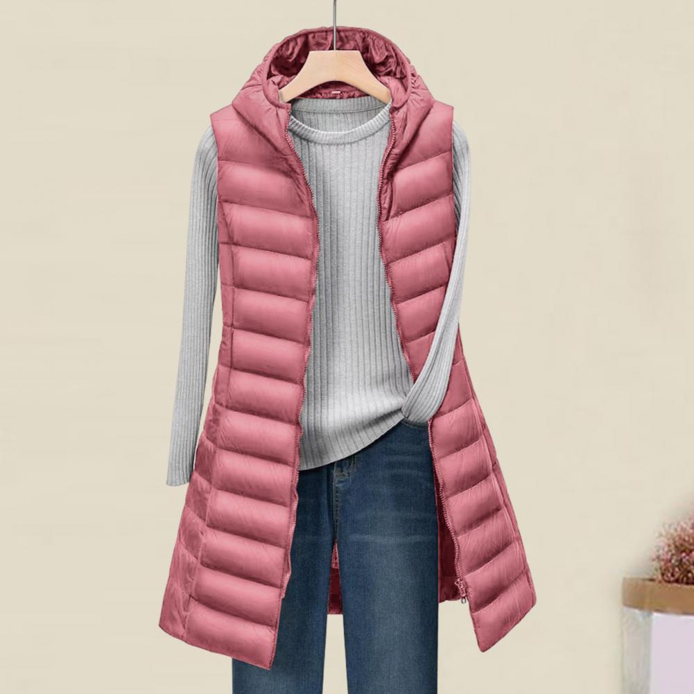 Drune Langer Bodywarmer | Bequeme, elegante, länger gefütterte Jacke