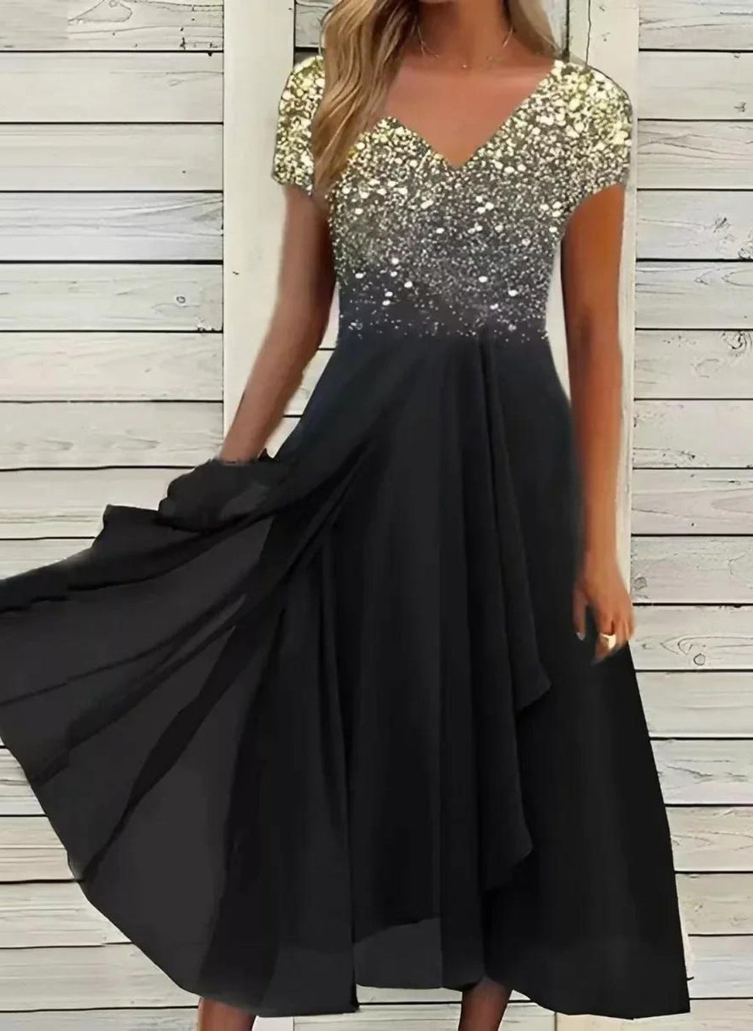 Drune | Cocktail Schwingen Kleid