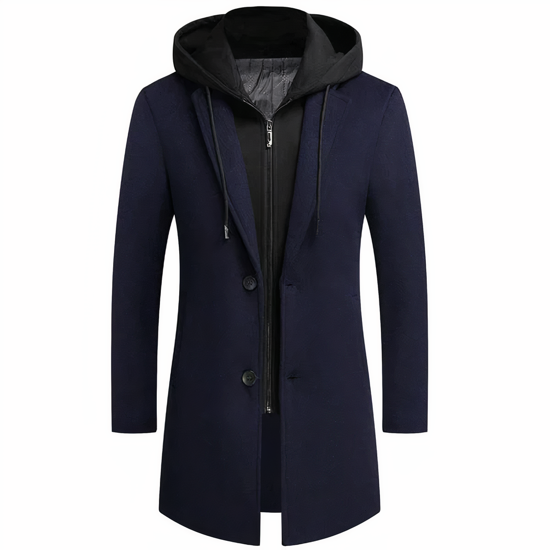 Drune | Trenchcoat aus Wolle für Herren