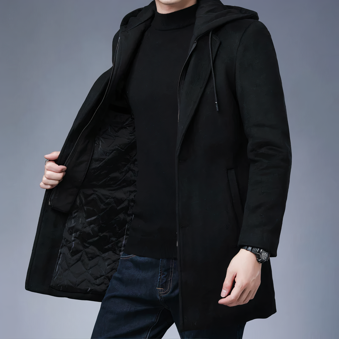 Drune | Trenchcoat aus Wolle für Herren