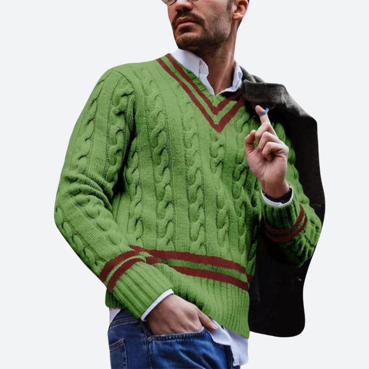 Drune | V-Ausschnitt Pullover Für Herren