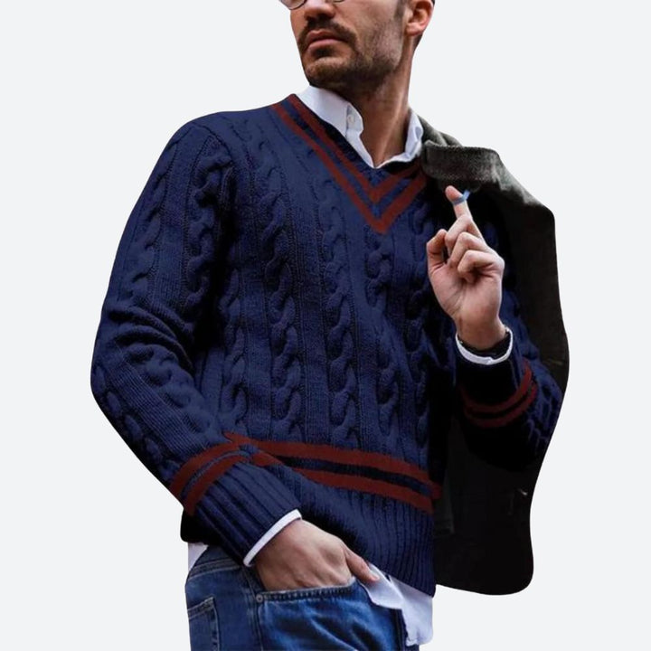 Drune | V-Ausschnitt Pullover Für Herren