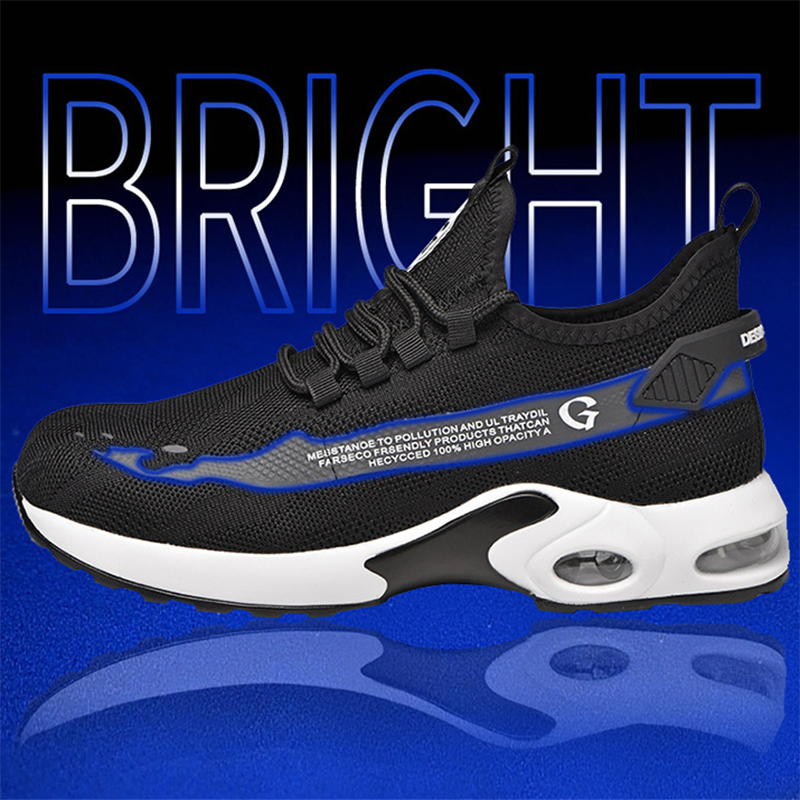 S1P mode Sicherheit Schuhe Männer Stahl Kappe Schuhe Drune