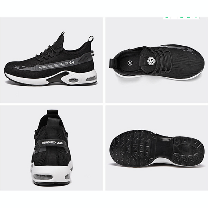 S1P mode Sicherheit Schuhe Männer Stahl Kappe Schuhe Drune
