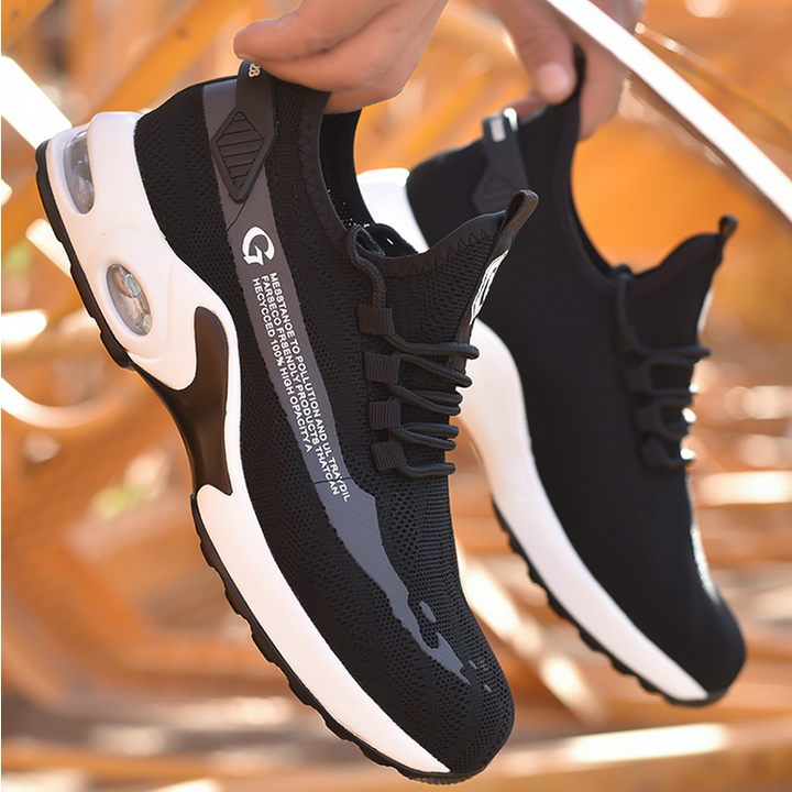 S1P mode Sicherheit Schuhe Männer Stahl Kappe Schuhe Drune