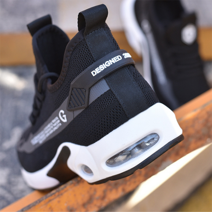 S1P mode Sicherheit Schuhe Männer Stahl Kappe Schuhe Drune
