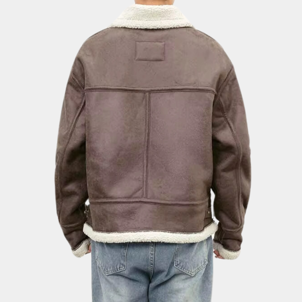 Drune | Herrenjacke in Schwarz und Braun