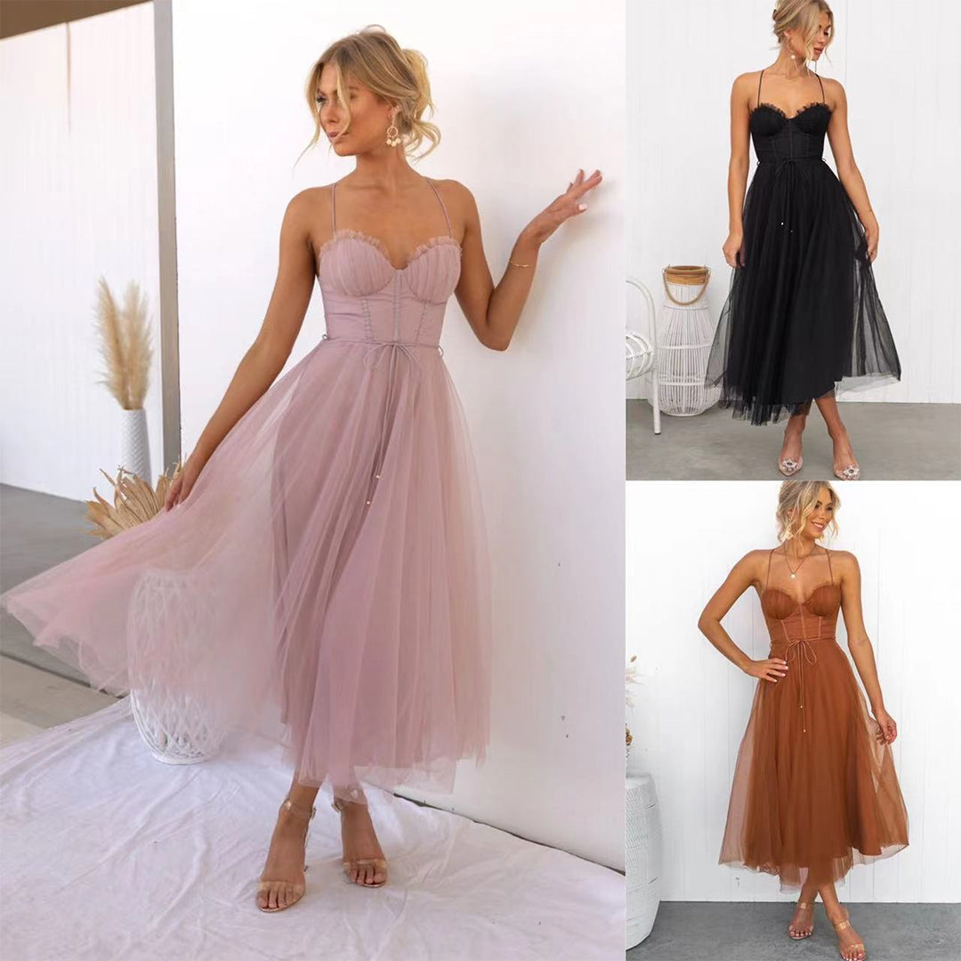 Drune | Midi Festkleid Für Damen