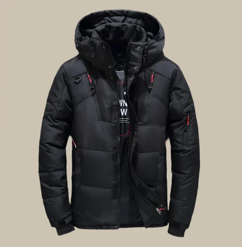 Drune | Wasserdichte Herren-Winterjacke mit Kapuze