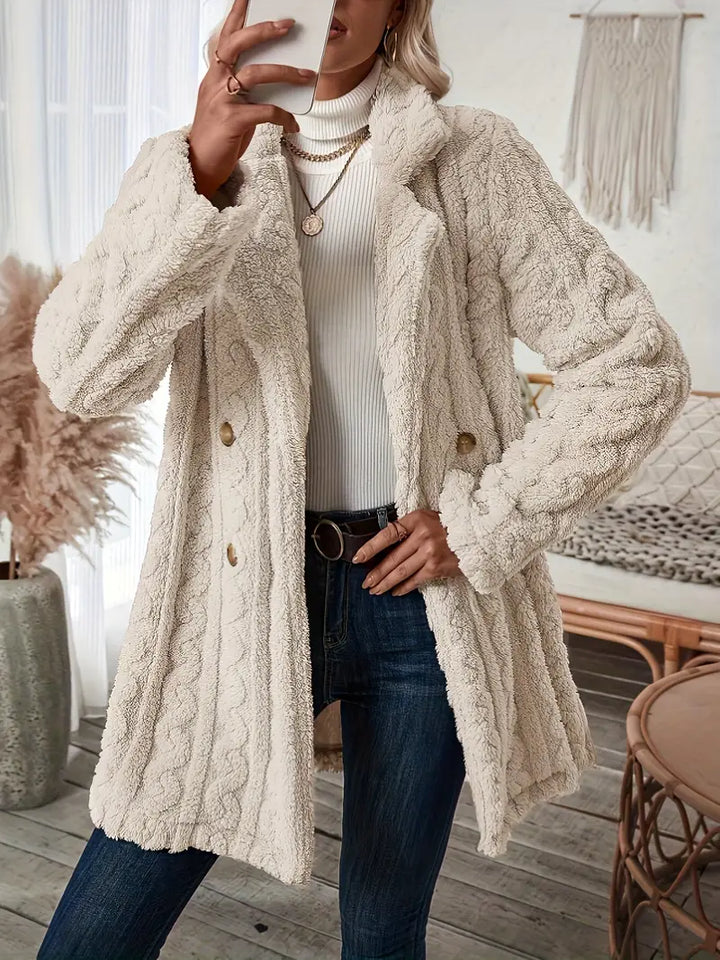 Drune | Teddy Jacke mit Langen Ärmeln