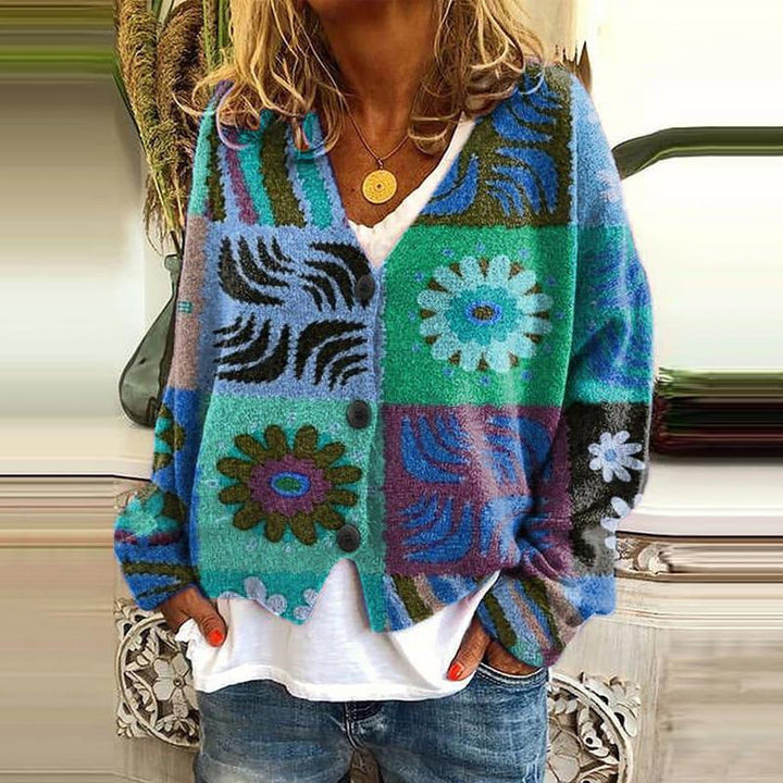 Drune - Damen-Cardigans mit einzigartigem Aufdruck