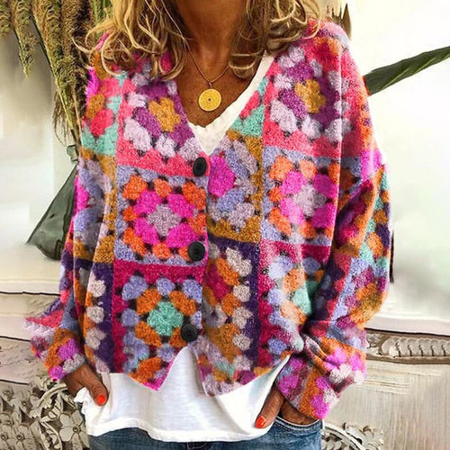 Drune - Damen-Cardigans mit einzigartigem Aufdruck