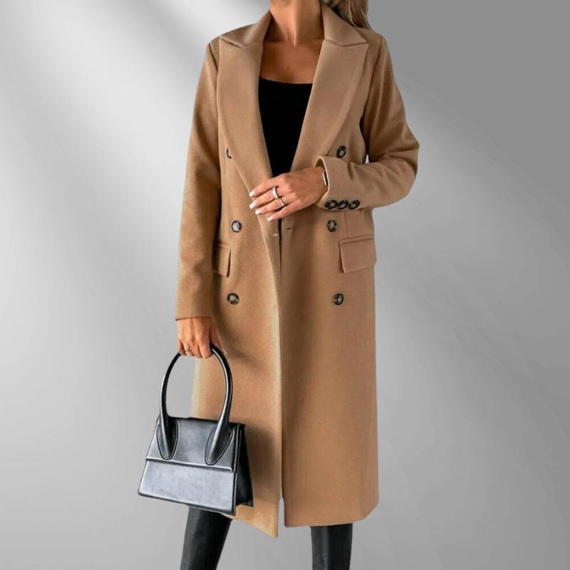 Wollmantel | Stylischer Damenmantel für Herbst und Winter