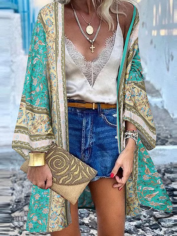 Drune | Boho-Kimono Ein Fröhlicher, Stilvoller Und Mittellanger Kimono!