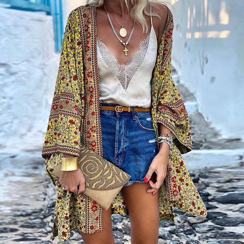 Drune | Boho-Kimono Ein Fröhlicher, Stilvoller Und Mittellanger Kimono!