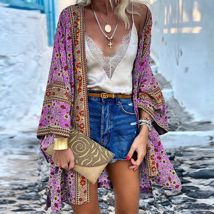 Drune | Boho-Kimono Ein Fröhlicher, Stilvoller Und Mittellanger Kimono!