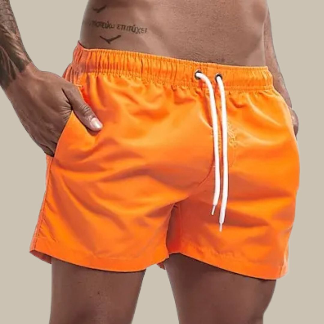 Drune | Badeshorts Mit Kordelzug Und Taschen Für Herren