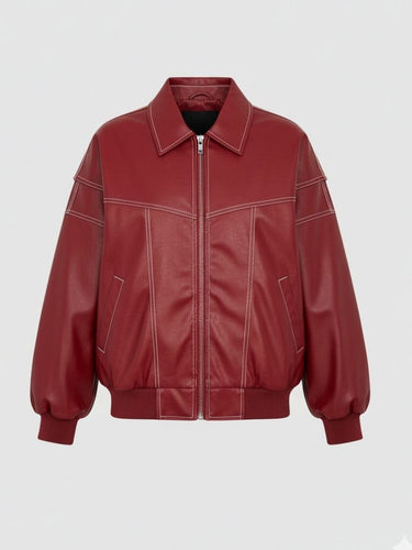 Drune | Elegante und bequeme Lederjacke für Frauen