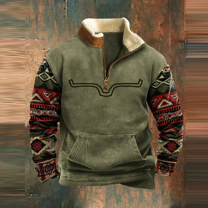 Drune | Zip-Jacke für Herren - Normale Passform