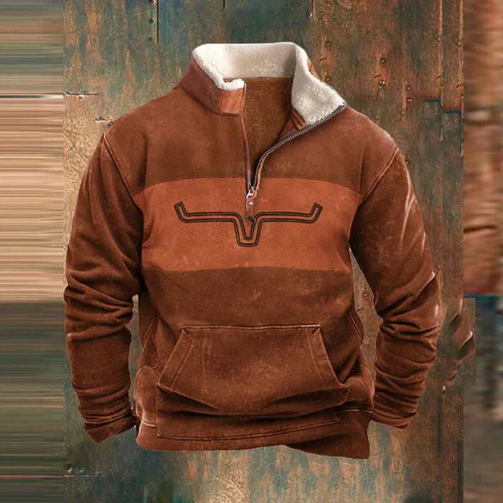 Drune | Zip-Jacke für Herren - Normale Passform