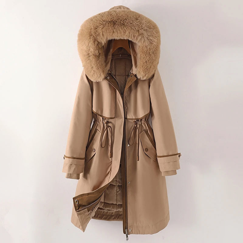 Drune | Damen Winter - Warm & Mit Großer Kapuze