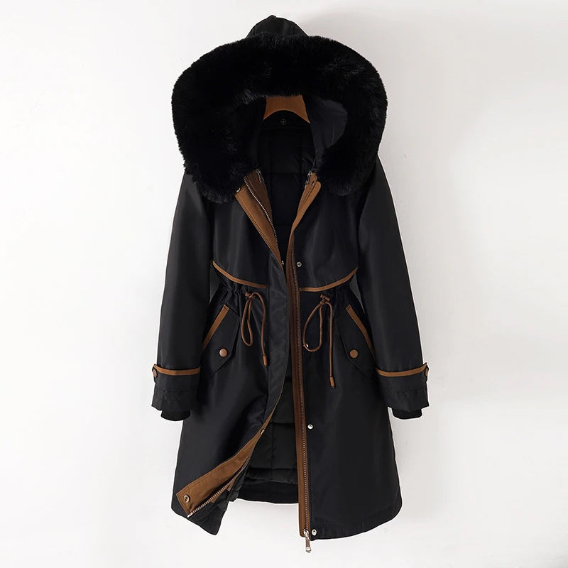 Drune | Damen Winter - Warm & Mit Großer Kapuze