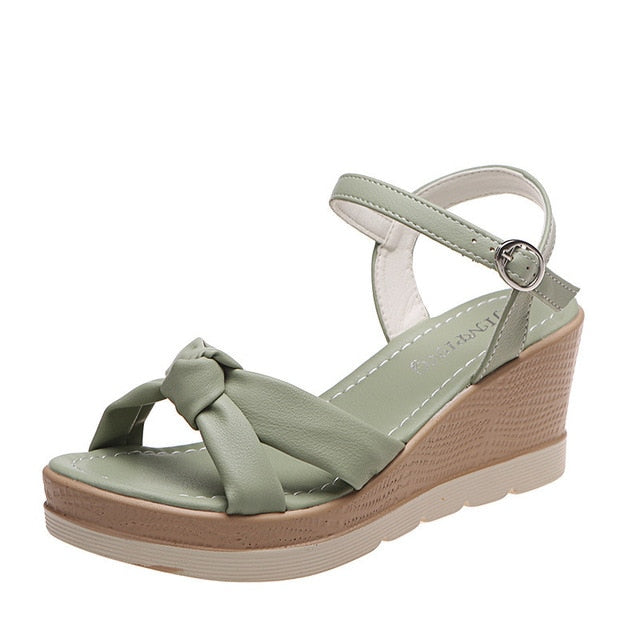 Drune | Elegante Sandalen mit geknoteten Riemen für Damen