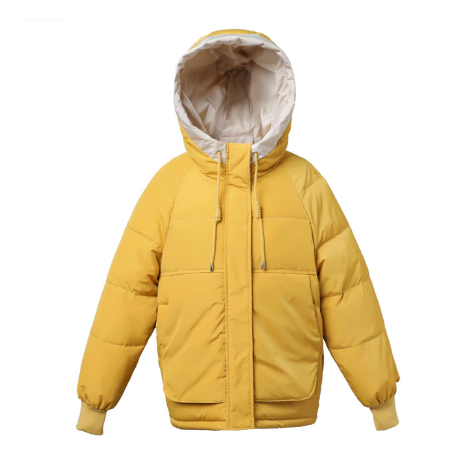 Drune | Damen Winterjacke mit Ziernähten