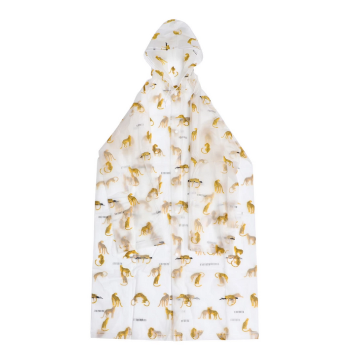 Drune | Regenmantel für Damen mit Leoparden