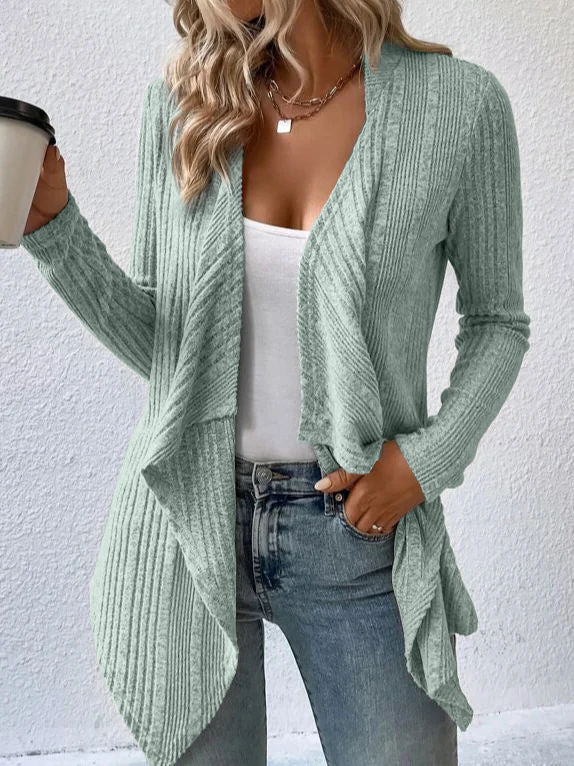 Drune | Damen Strickcardigan mit langen Ärmeln