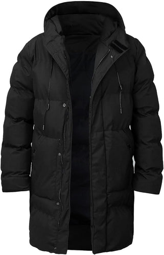 Drune | Winterjacke Herren lang dick