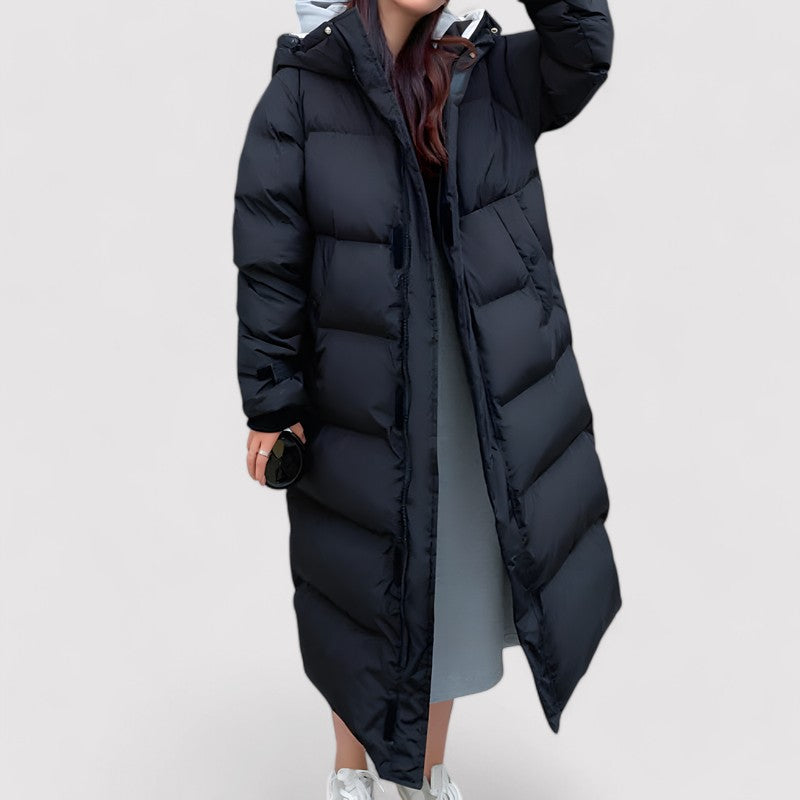 Drune | Pufferparka mit Kapuze - Damen Winterjacke