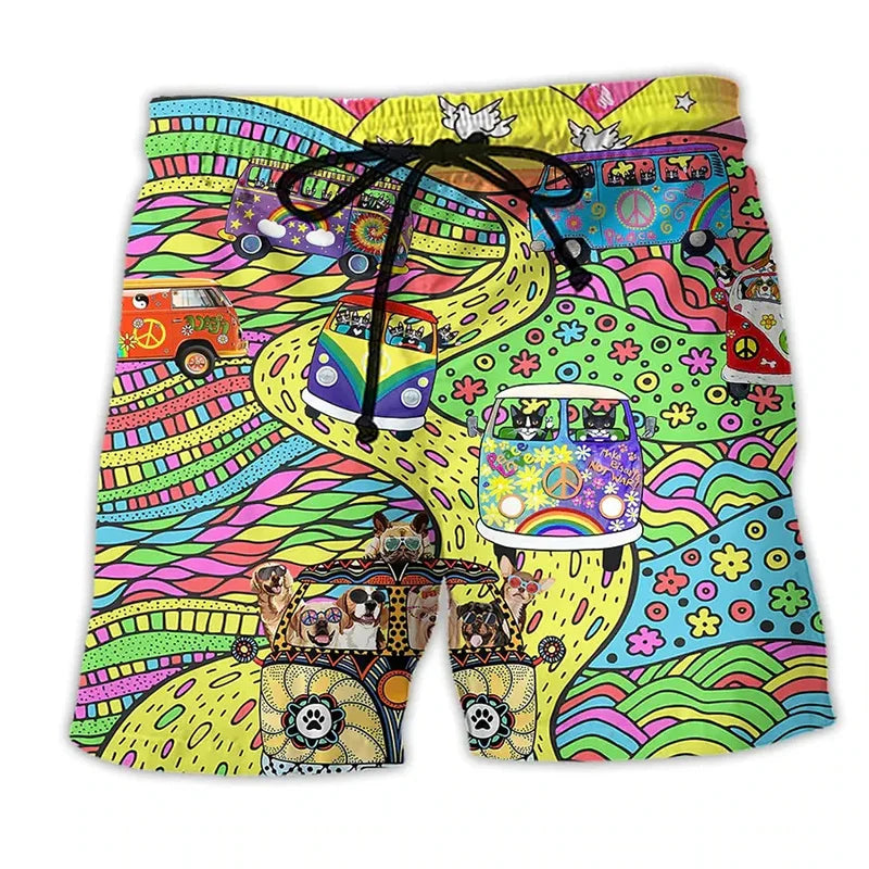 Drune | Kordel Boardshorts Herren Badebekleidung
