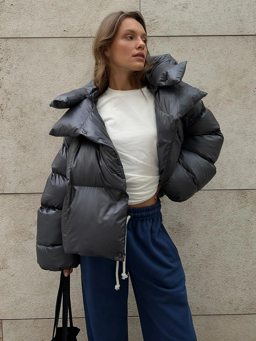 Drune | Schlichte Daunenjacke für Den Winterstil