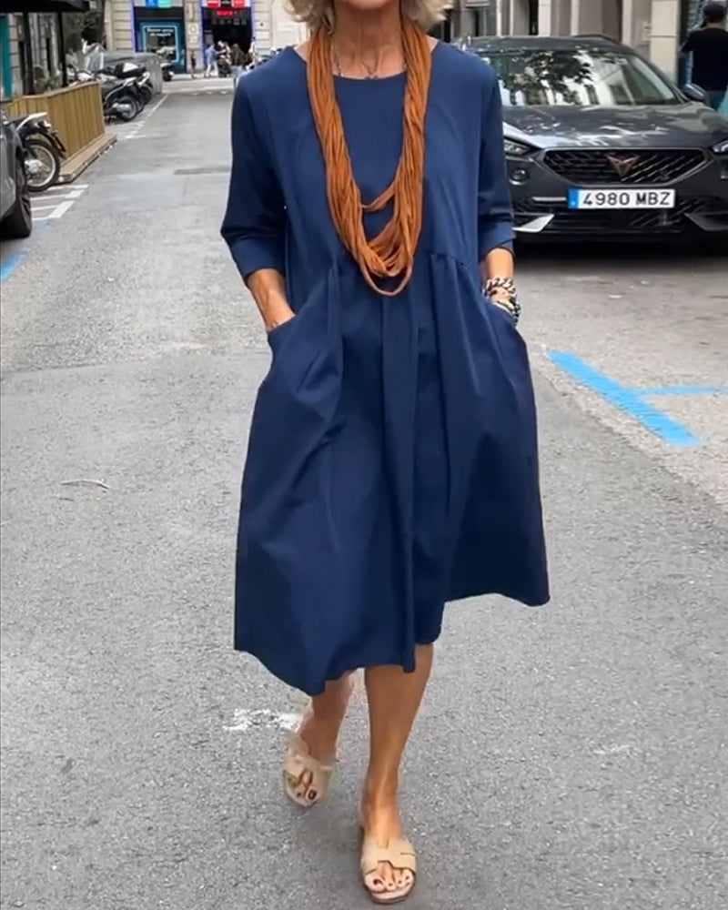 Drune | Nackenkleid mit Taschen