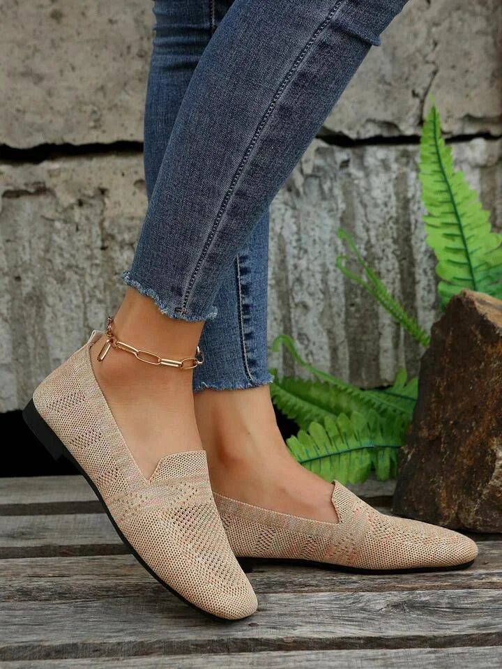 Damen Orthopädische Flachschuhe mit Rutschfester Sohle