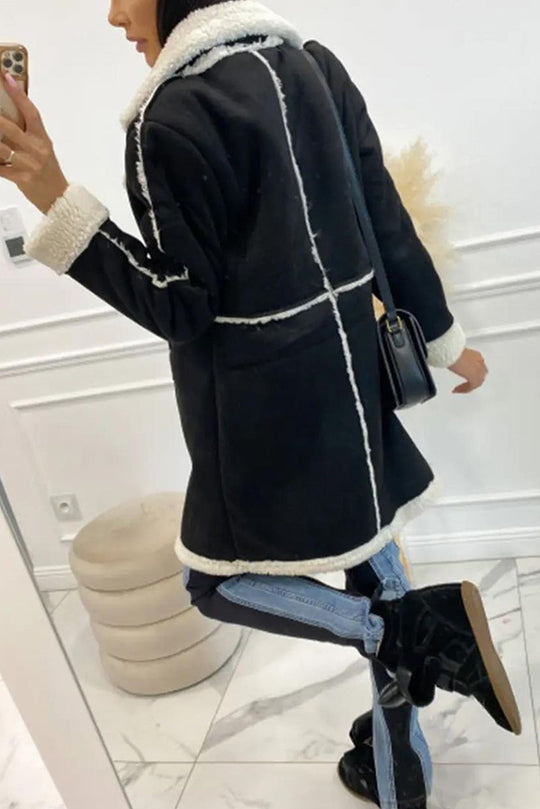 Drune | Lammwolle Patchwork Freizeitjacke