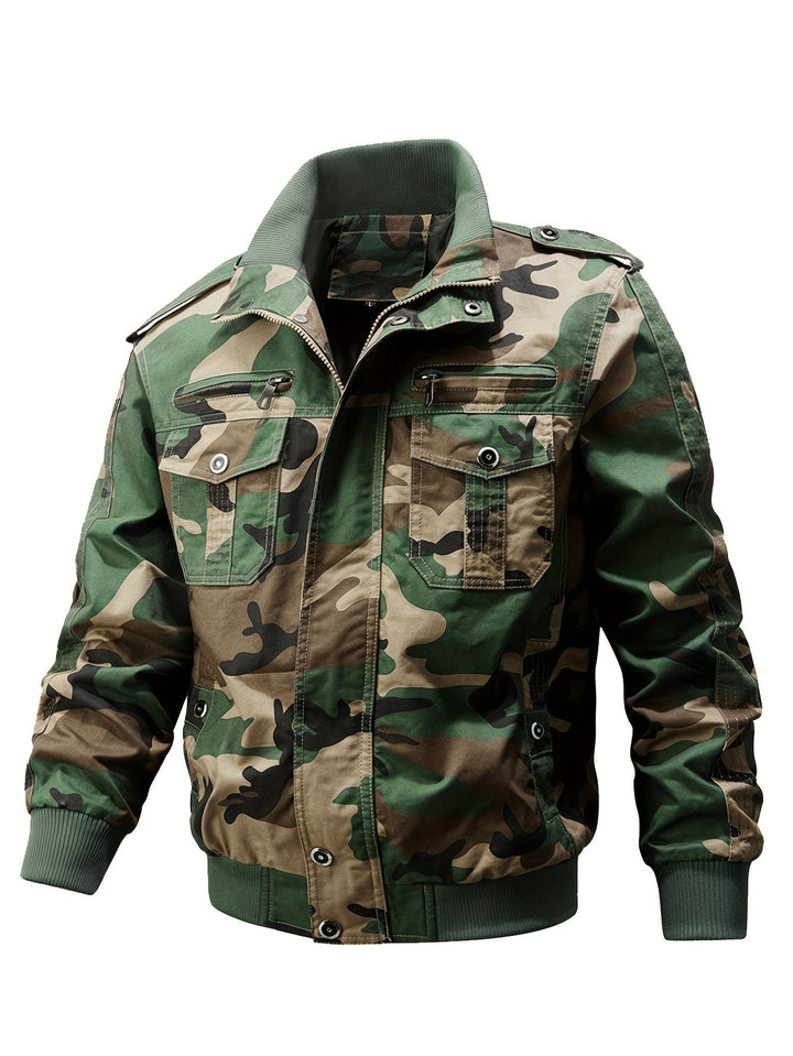 Drune | Tarn-Piloten-Outdoorjacke Mit Mehreren Taschen Für Herren - Perfekt für Outdoor-Aktivitäten