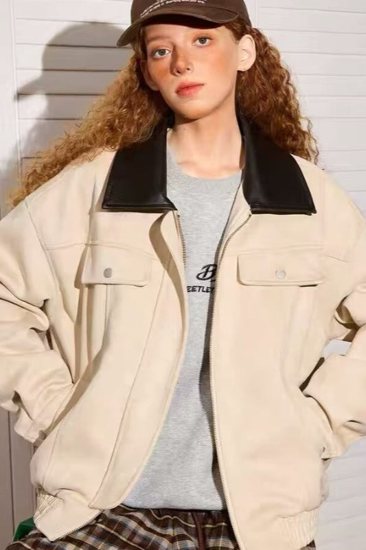 Drune | Wildleder Freizeitjacke