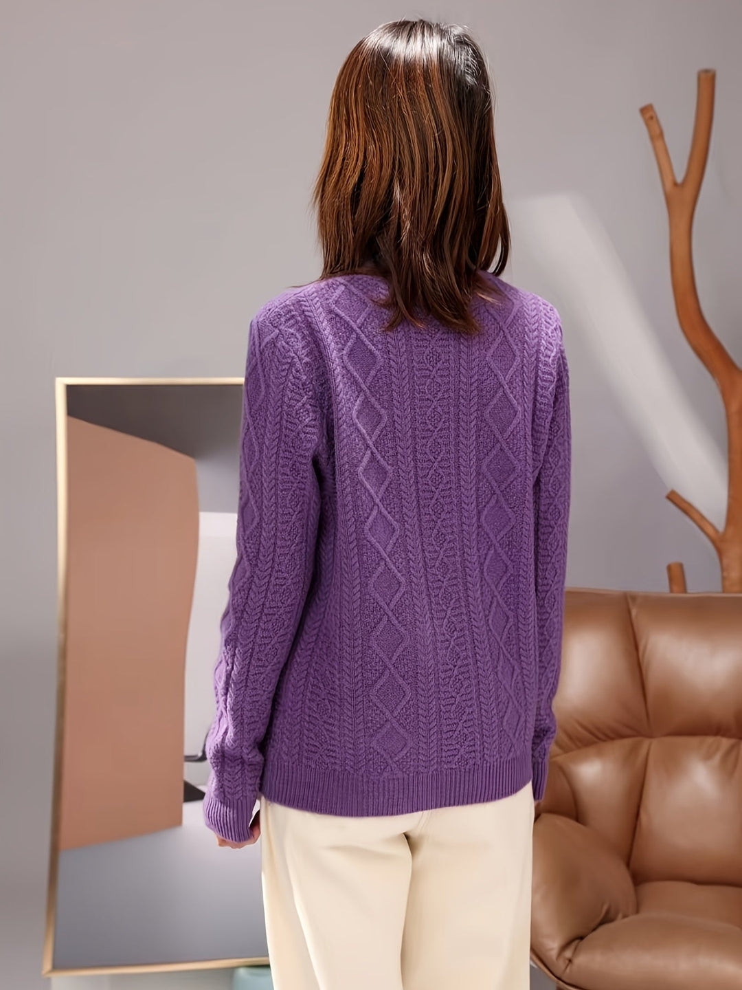 Drune | Bequemer Wollpullover aus Strick