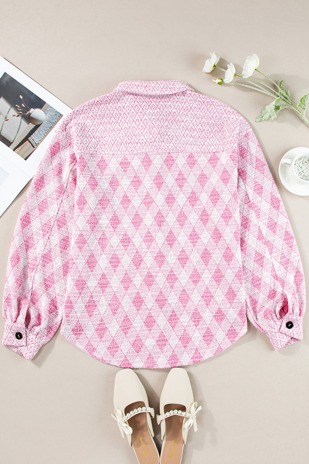 Drune | Karo Hemdjacke Baumwollmischung Bunt und Schick