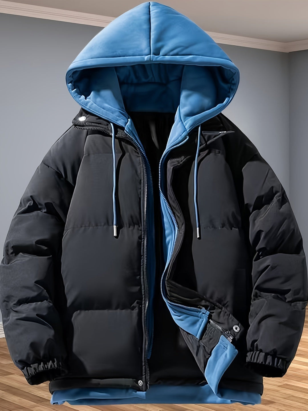 Drune | Winterjacke mit dicker Reißverschluss für Herren - Perfekt für Outdoor-Aktivitäten