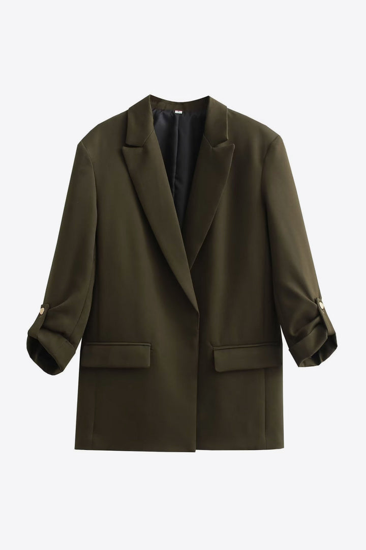 Drune | Reverskragen Langjacke Blazer