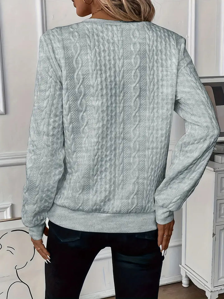 Drune | Eleganter Pullover mit Reißverschluss