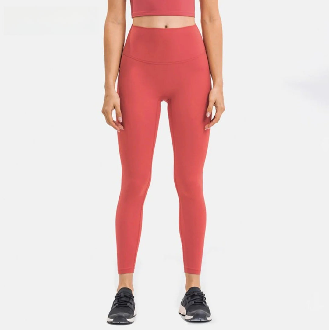 Drune | Hohe Taille Hüfte heben Yoga Sport neun-Punkt-Hose