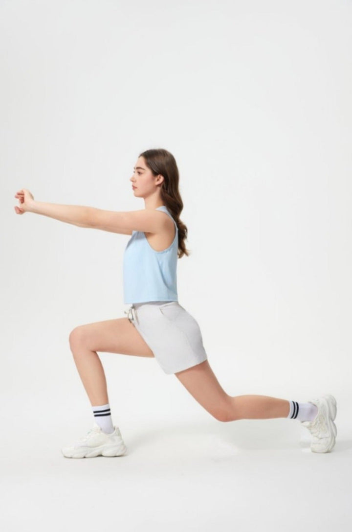 Drune | Schnell trocknende Sport-Yoga-Weste mit Anti-Licht-Design