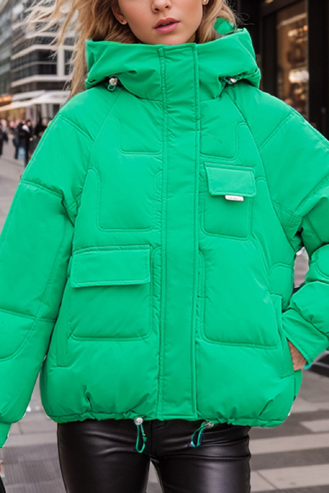 Drune | Isolierte Cargo Pufferjacke