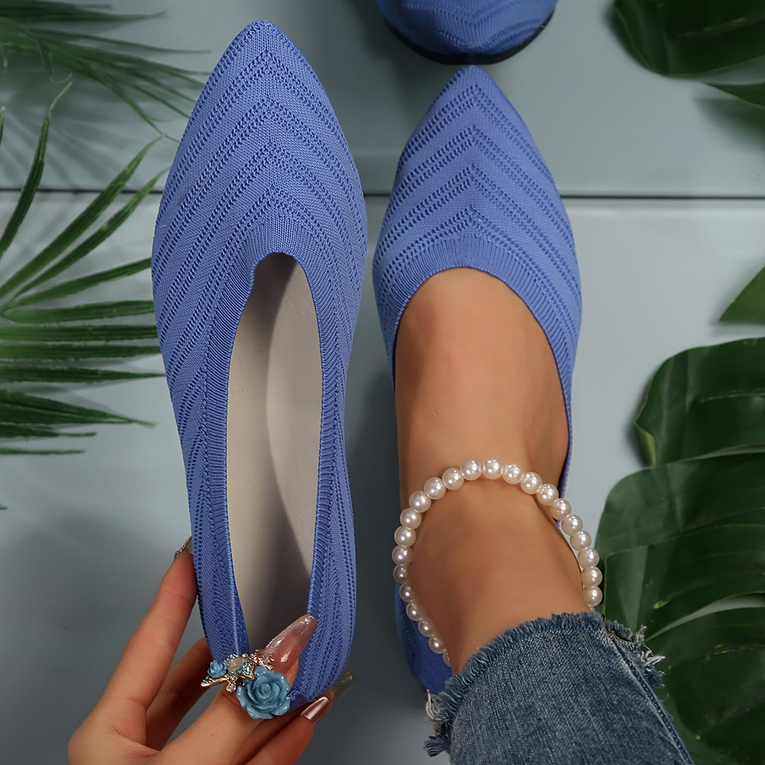 Drune | Ballerinas für Damen Slip On Atmungsaktive Wohnungen