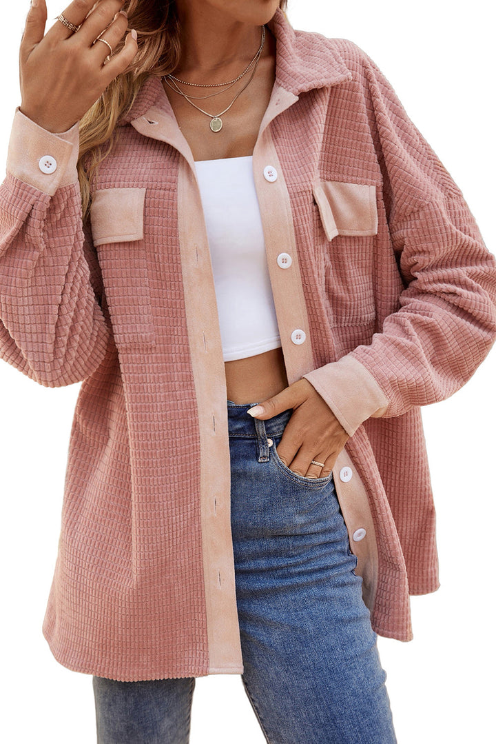 Drune | Shirtjacke Im Quilt-design Baumwollmischung Weich und Trendy